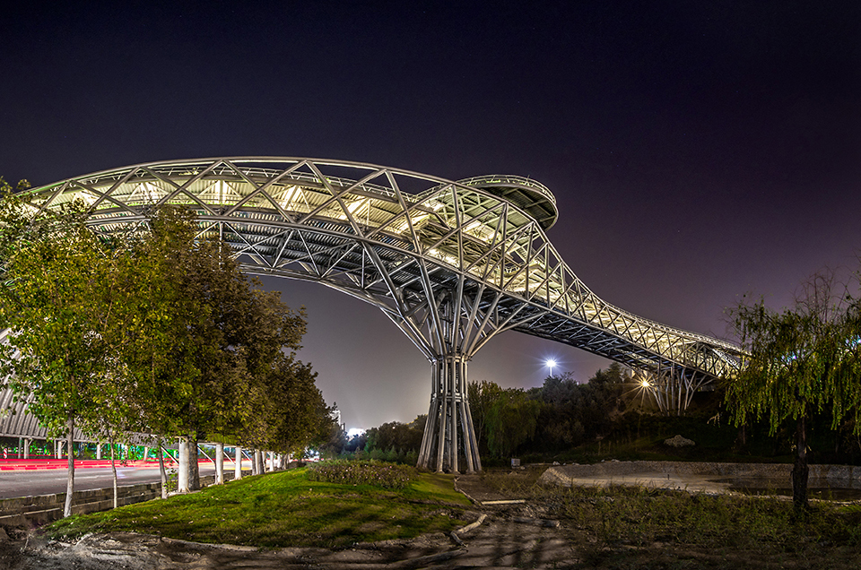 Tabiat Pedestrian Bridge in Tehran