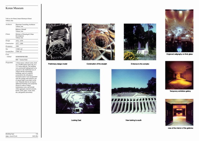 Koran Museum in Tehrān