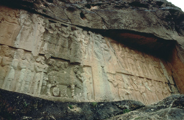 Shapur Gorge in Bishapur