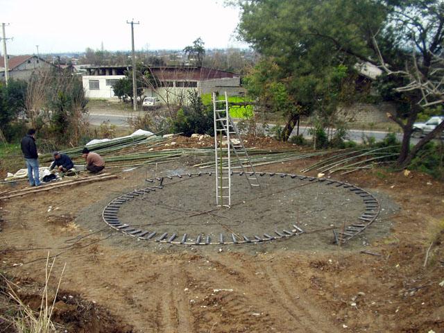 Bamboo Structure Shelter in Mazandaran province