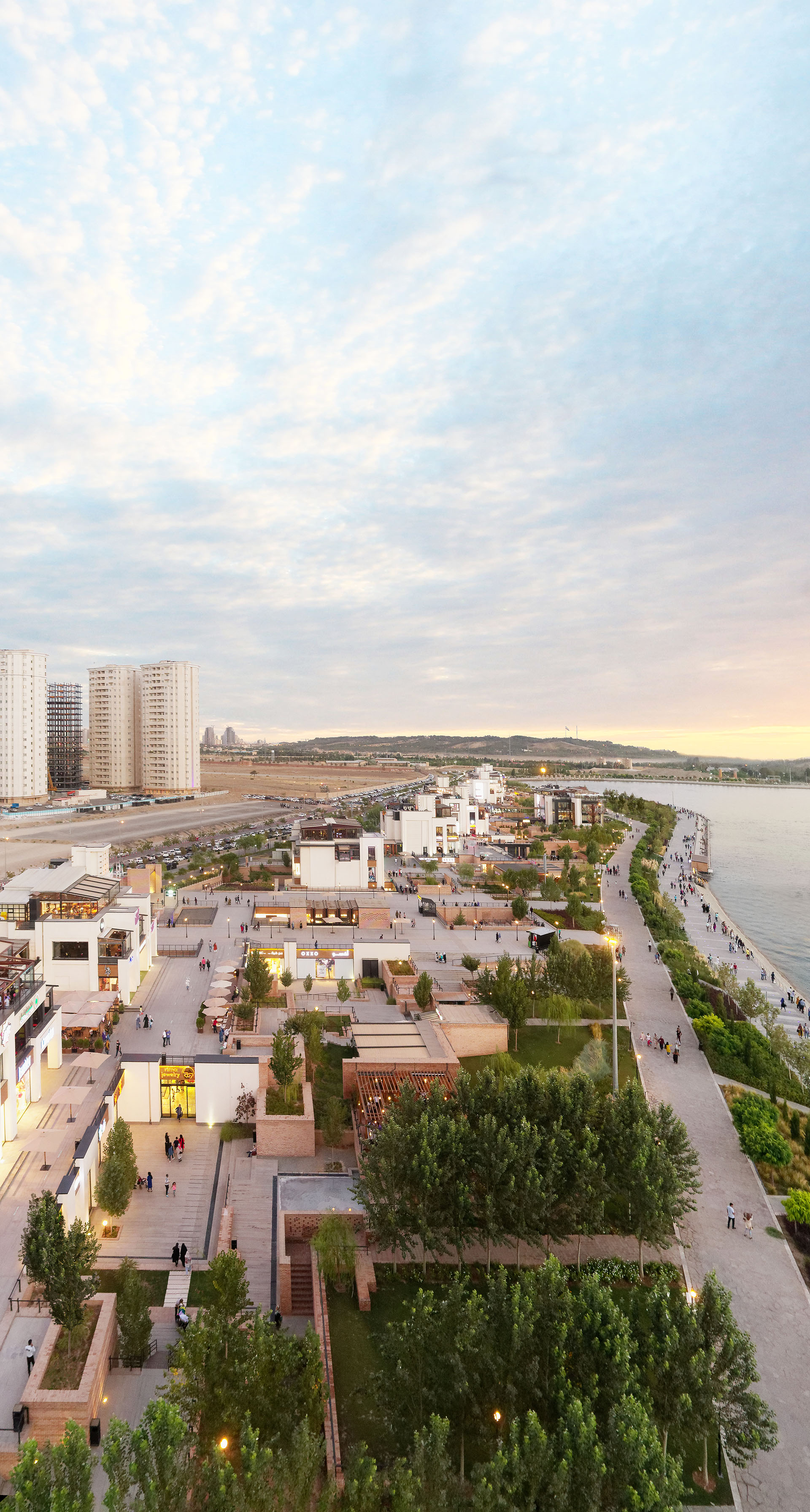 Bamland Recreational and Commercial Complex in Tehran