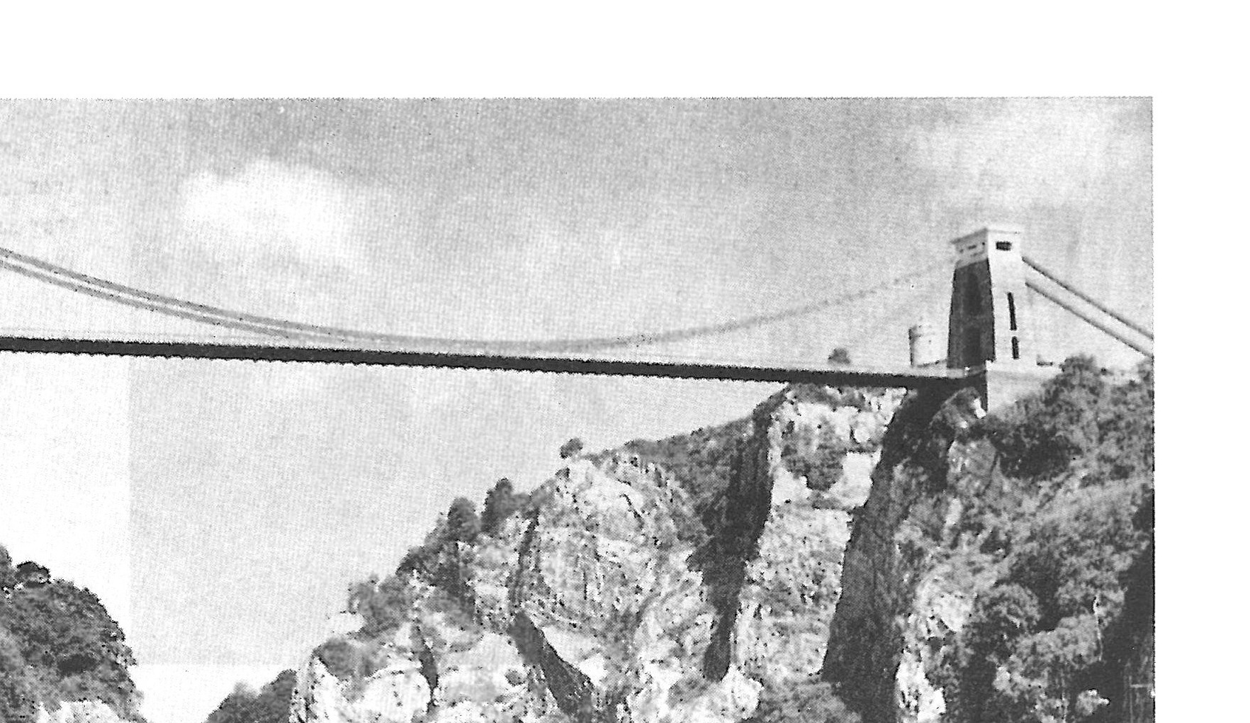 Clifton suspension bridge over the Avon