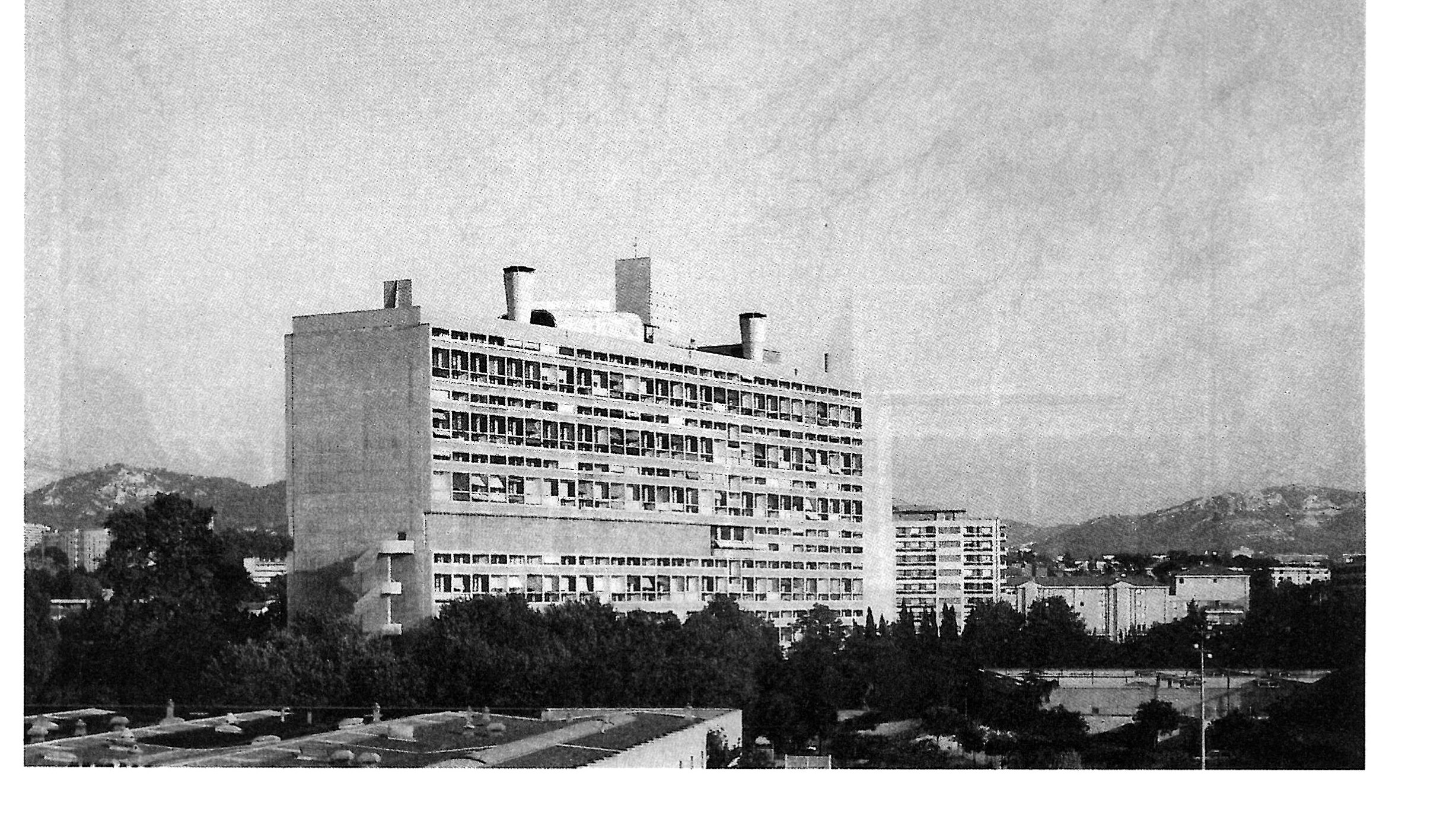 Le Corbusier Unite d'Habitation Marseille