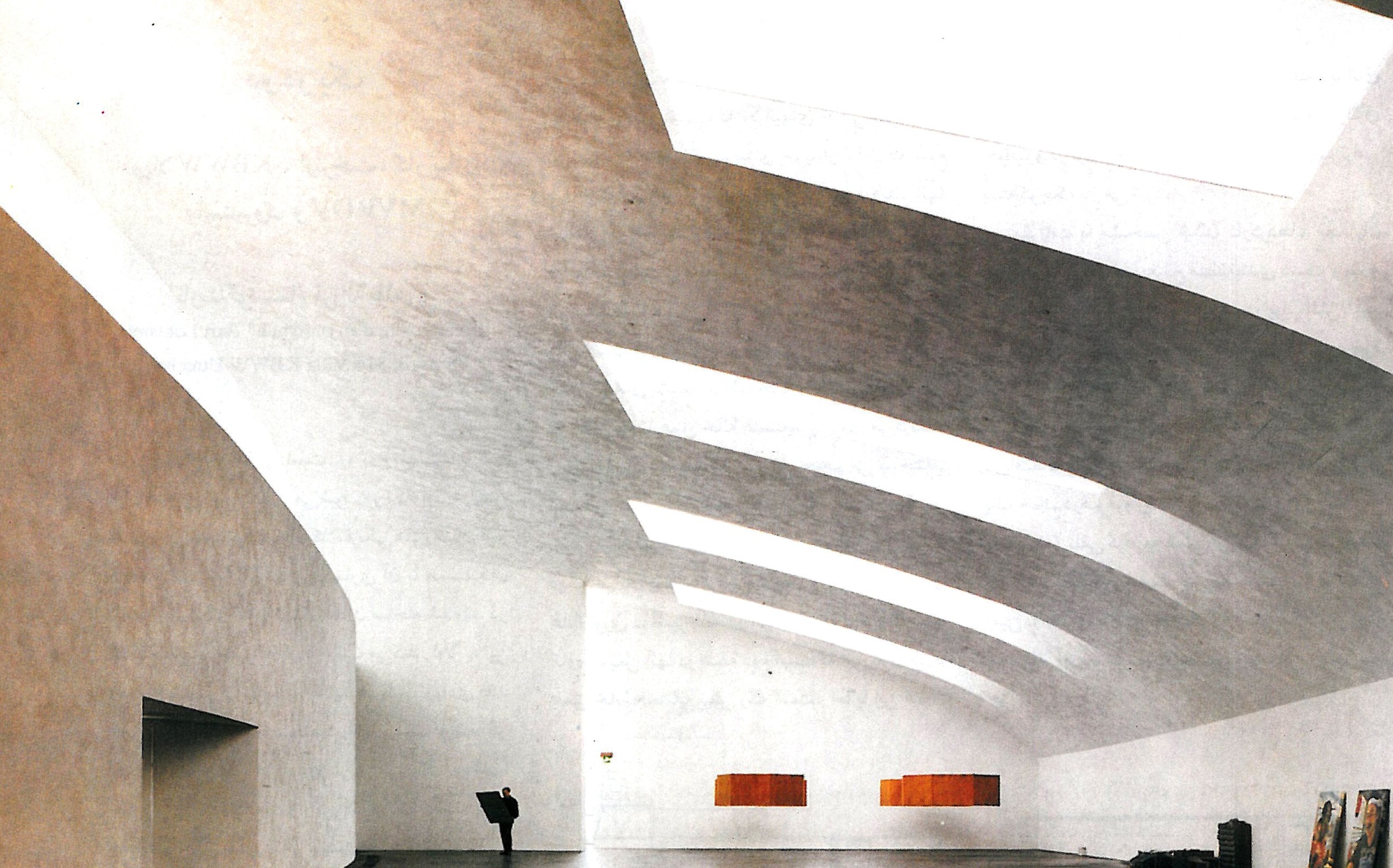 km upper gallery skylight