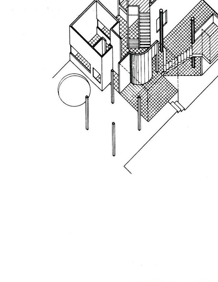 ebrahimi house axonometric