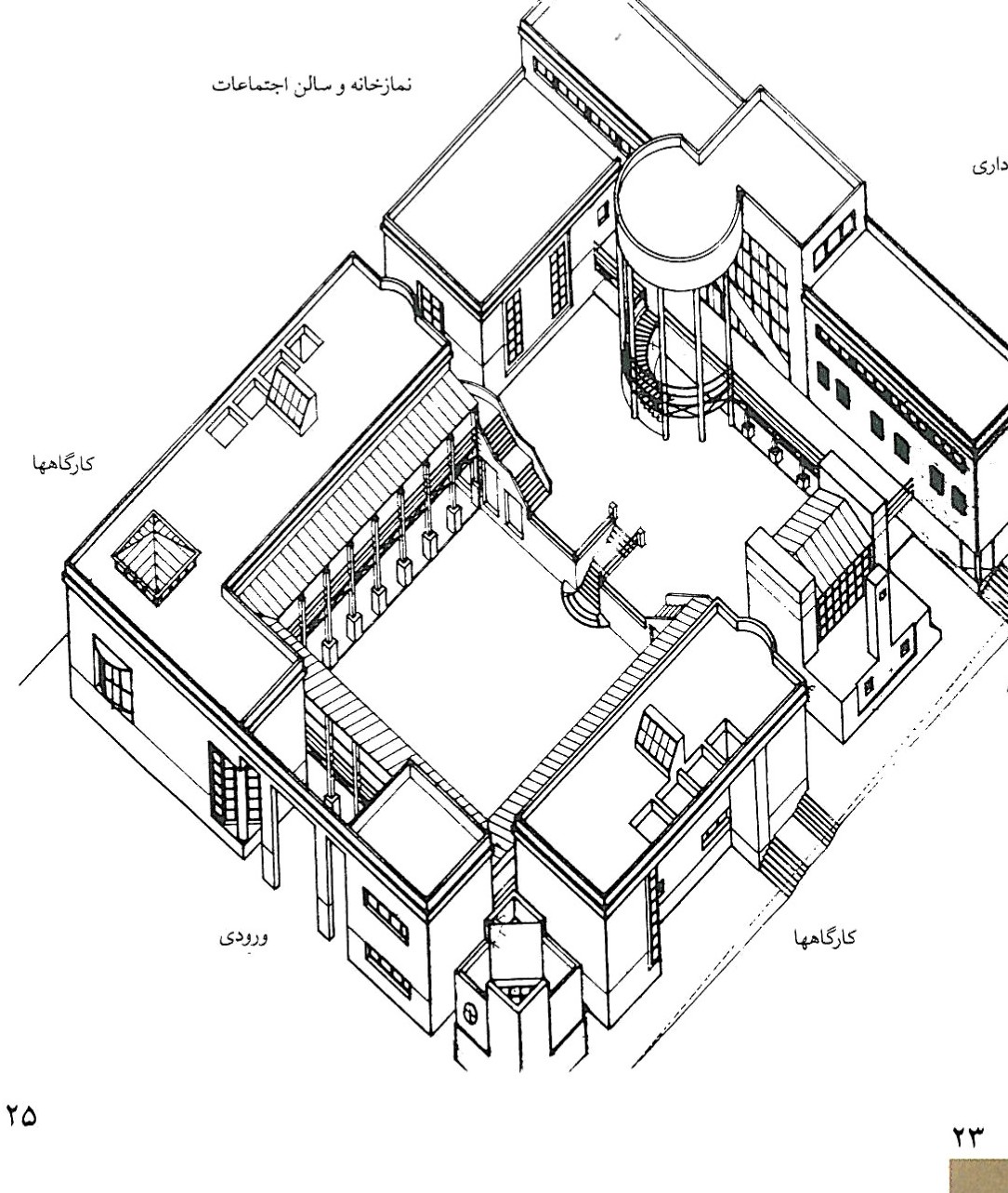 karaj school isometric