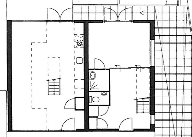 Villa KBWW level 1 ground floor plan