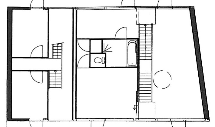 Villa KBWW level 4 plan