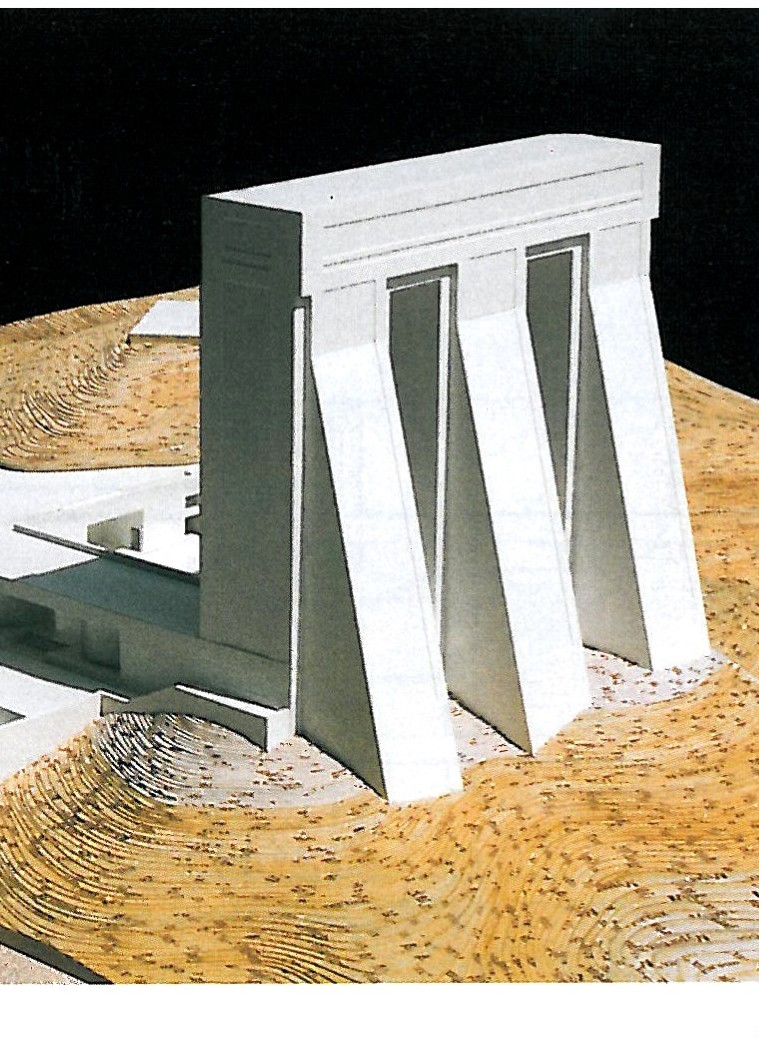 academies complex model aerial