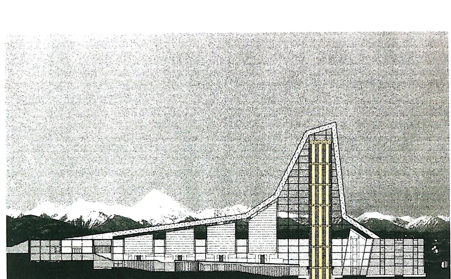 national library elevation alborz