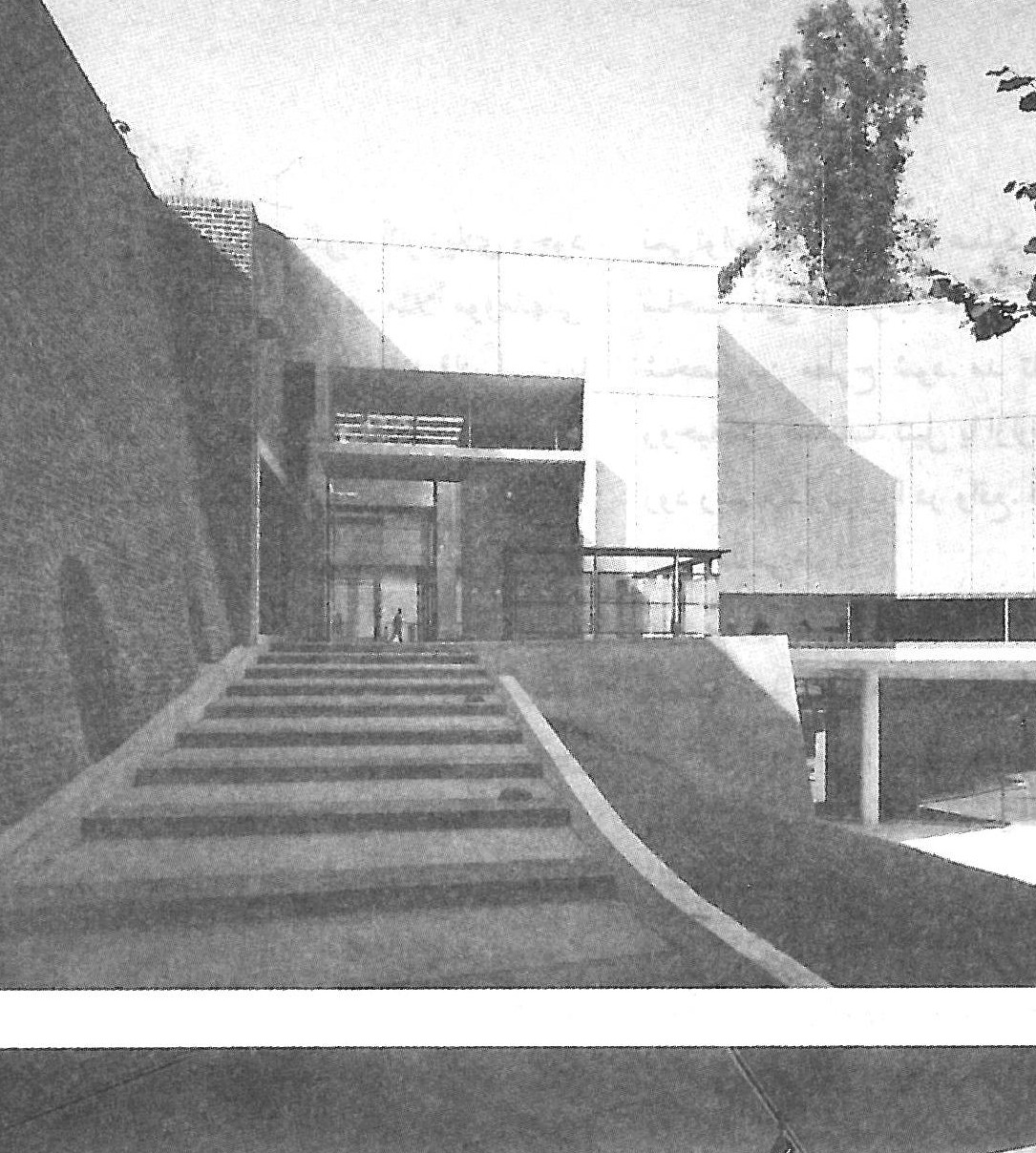 Museum entrance in the castle courtyard