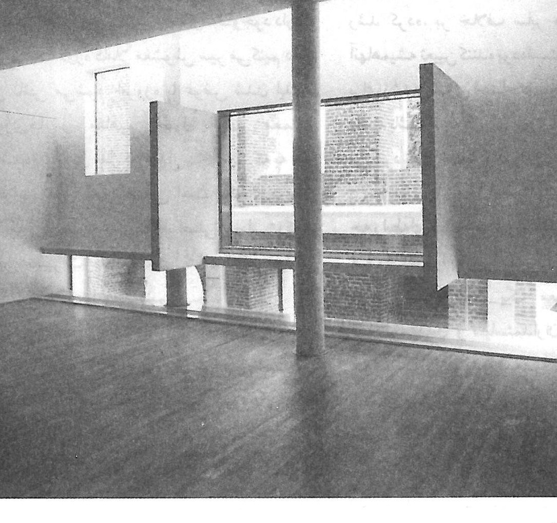 Contemporary exhibition hall
