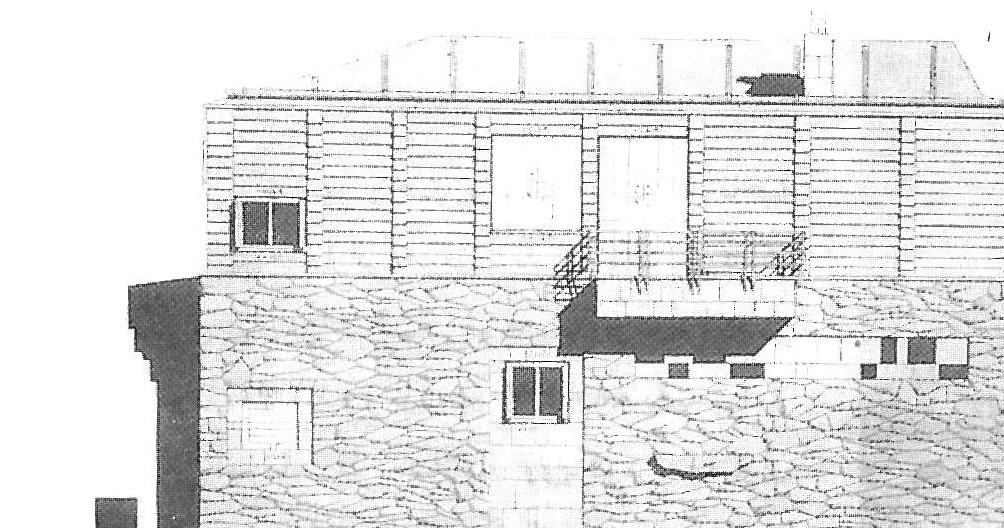 Regli house, Budapest, 1995 — elevation
