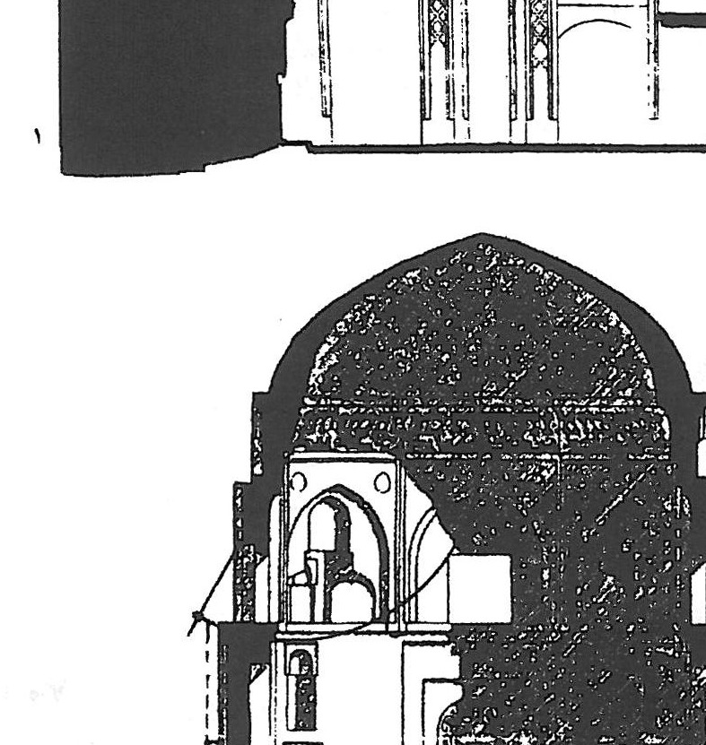 Davazdah Emamzadeh, dome section (Seljuk)