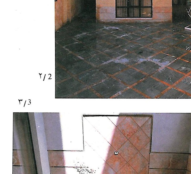 Office Building, Africa Square, Tehran, 1990 — back garden with pool