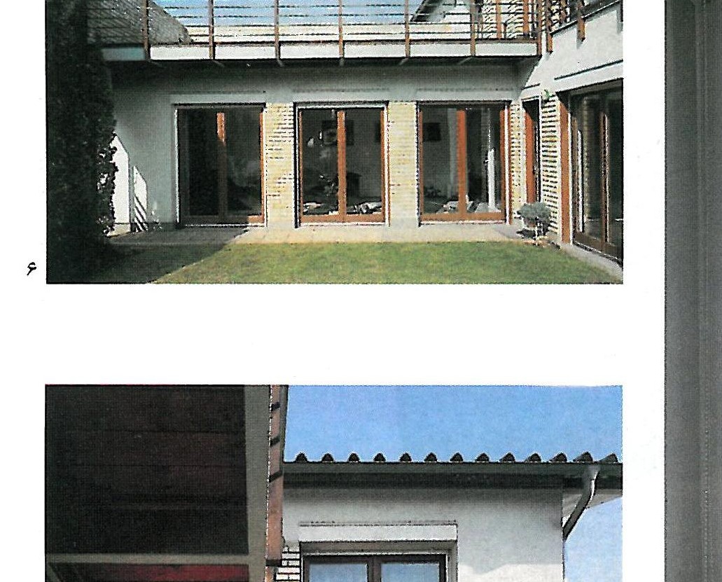 Római-part Residential Complex of Atrium Houses, Budapest — a private courtyard