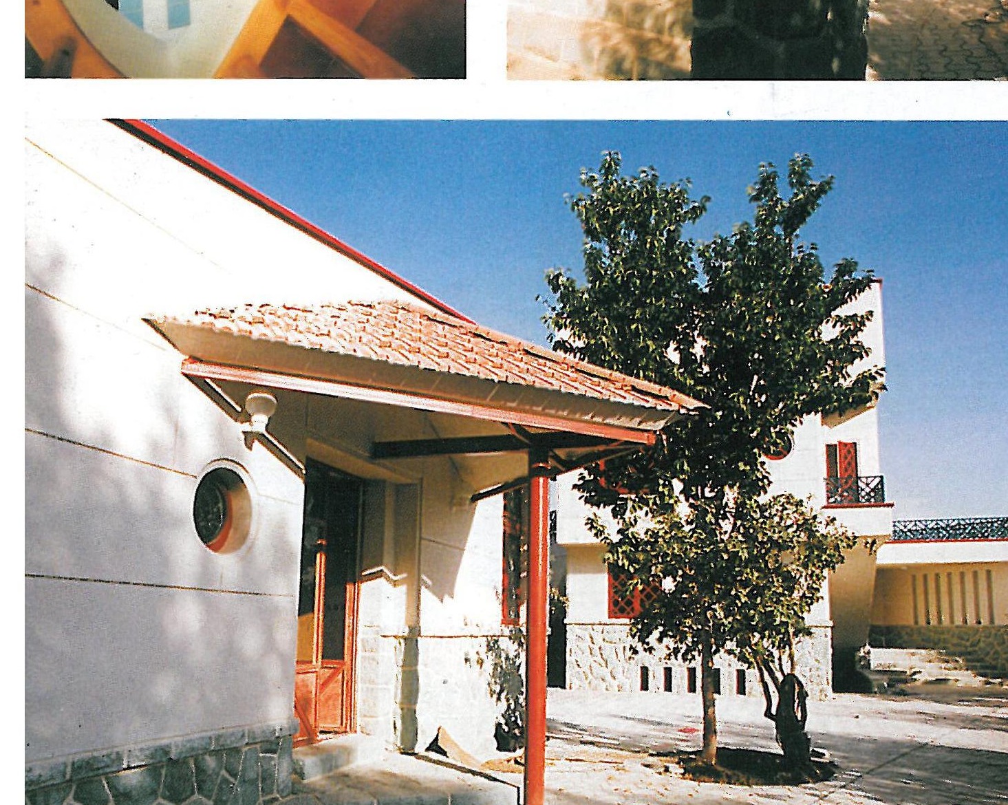 Fardis Garden Villa, Karaj, 1997-98 — main entrance