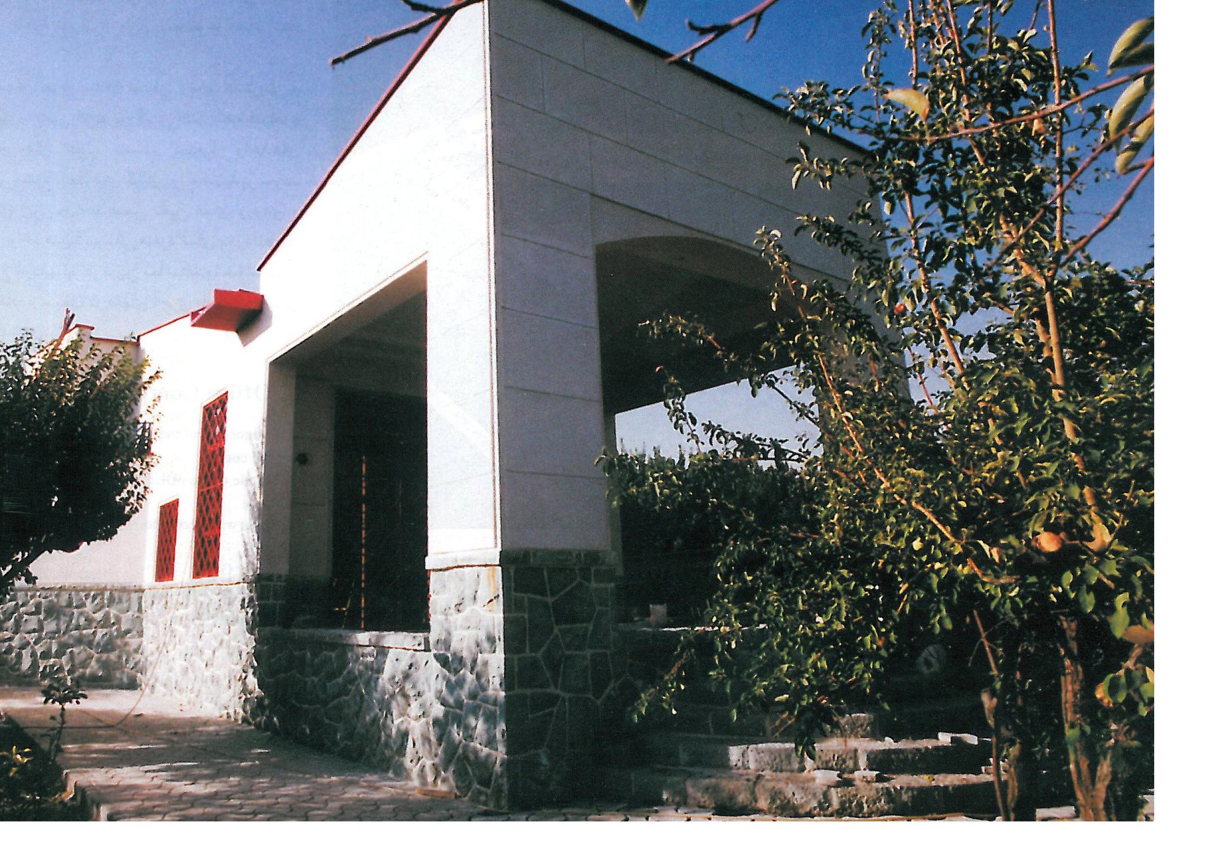 Fardis Garden Villa, Karaj, 1997-98 — view of the building