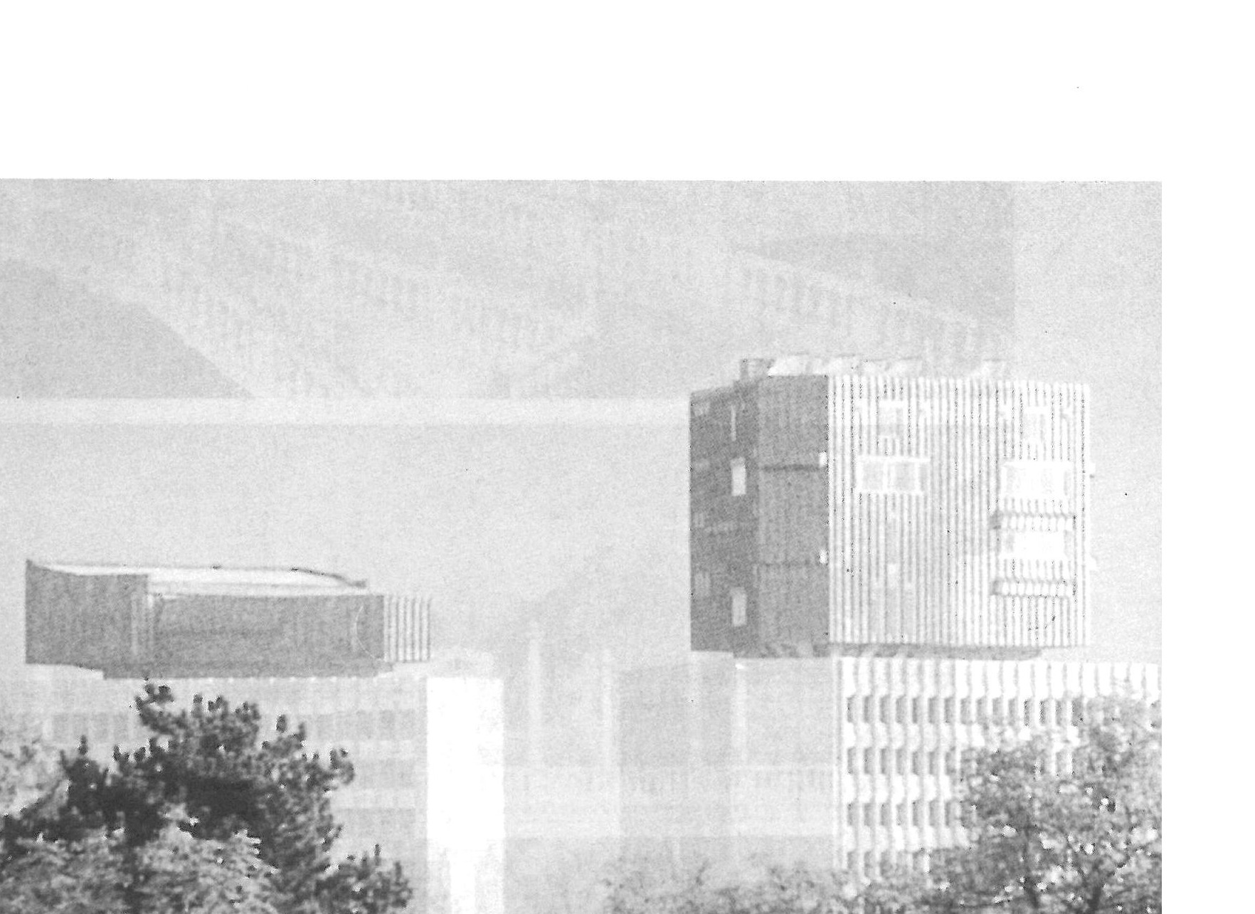 Peter Kozelj, Podlogar building, Ljubljana, 1987-88
