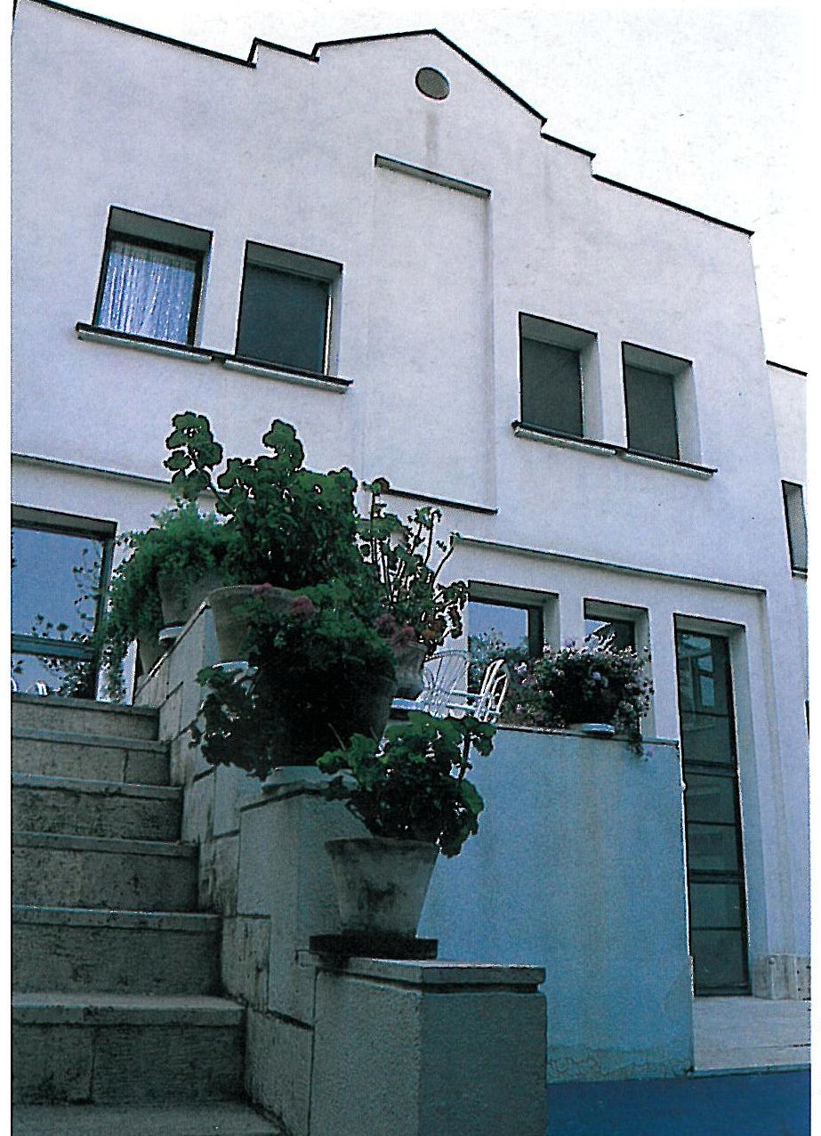 خانه خود معمار ـ نمای جنوبی