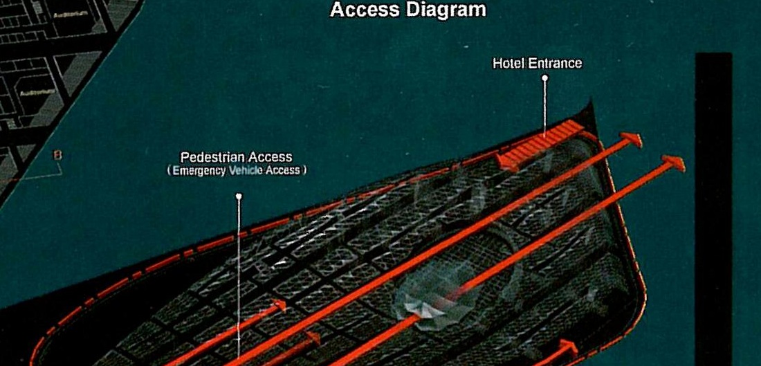 طرح مورد تقدیر ویژه هیئت داوران — مهندسین مشاور آرشیکام — «Access Diagram»