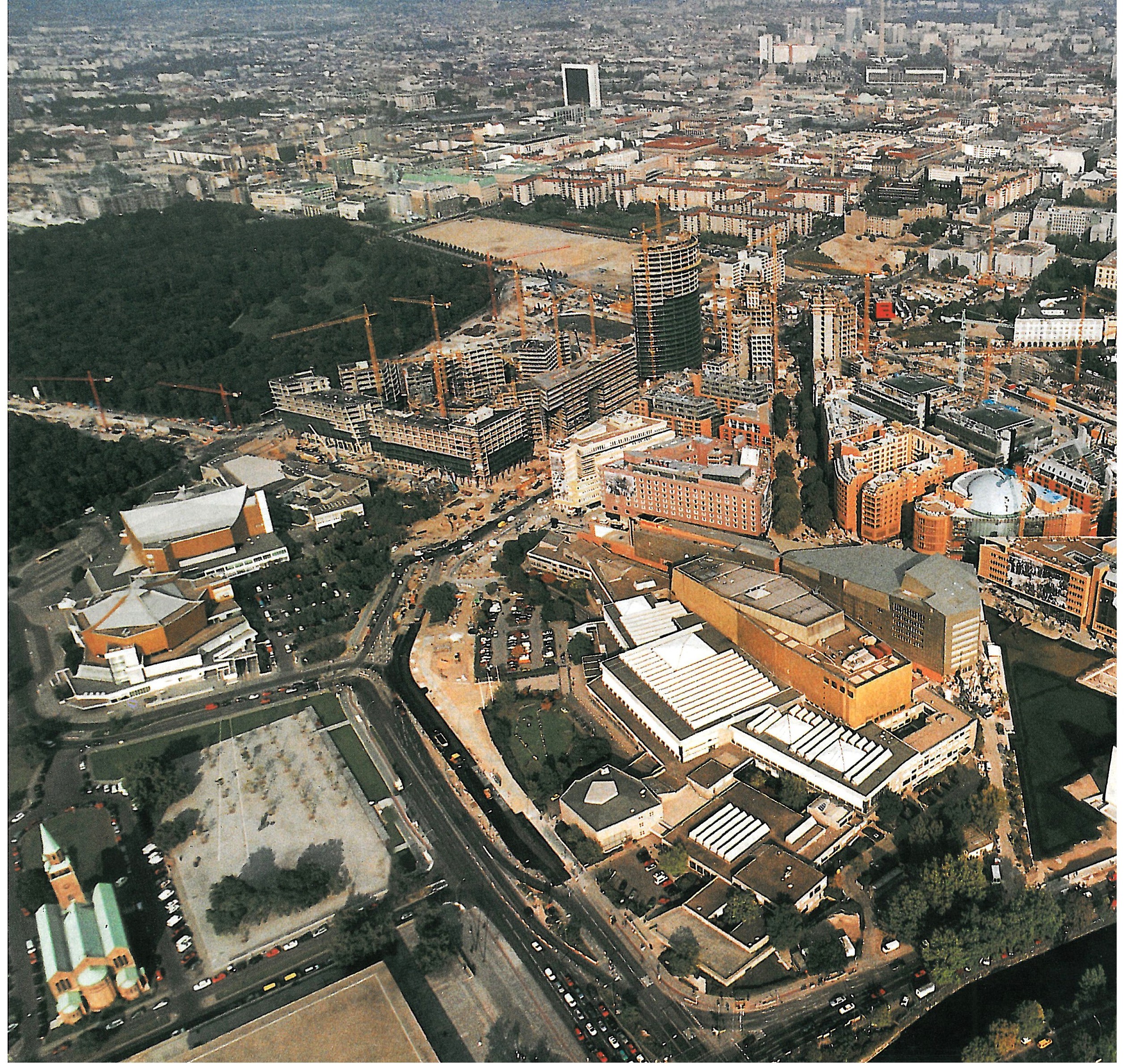 Reconstruction of Potsdam Square in Berlin
