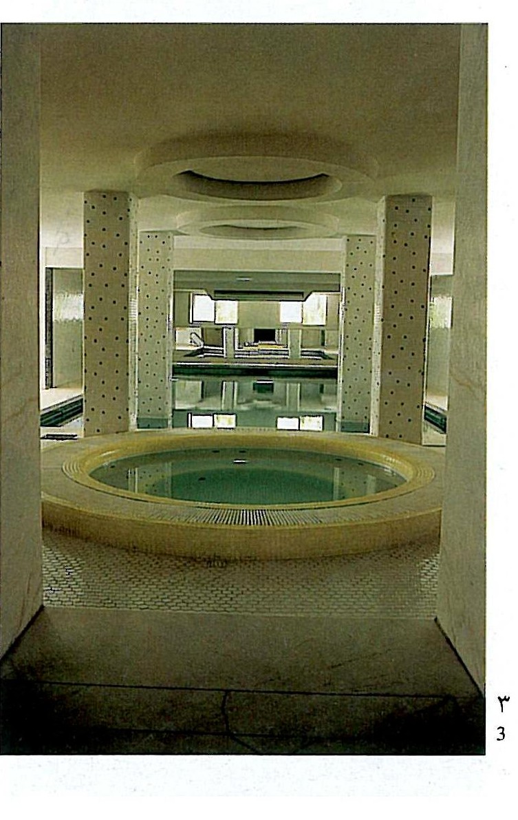 خانه دکتر شکیبی ـ استخر و جکوزی در زیرزمین