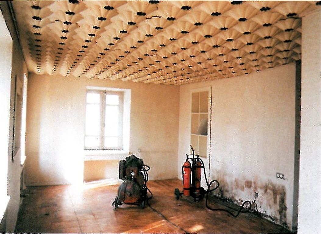 Main hall in ground floor before remodeling