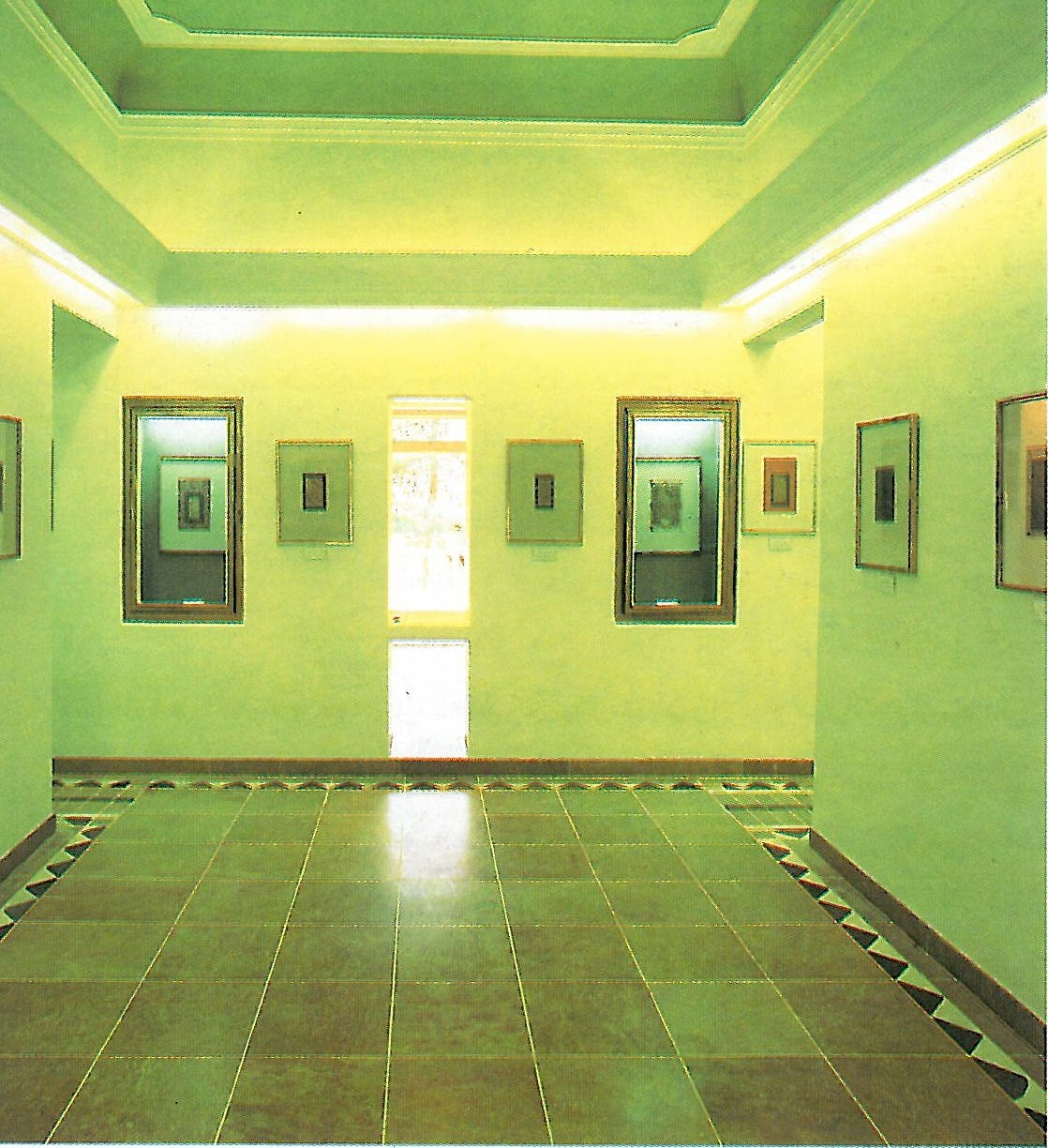 Interior of the second floor