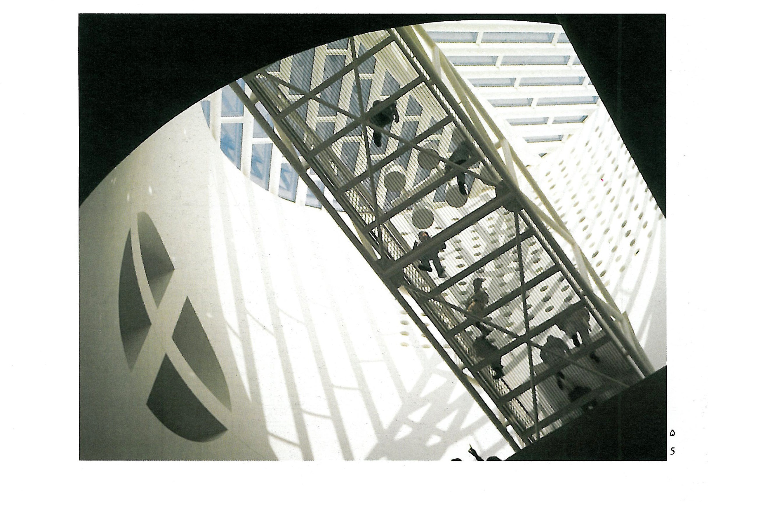 SFMOMA atrium interior with staircase
