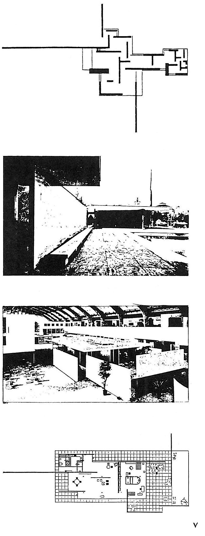 Figure 7 — the Barcelona Pavilion and Mies van der Rohe's country house