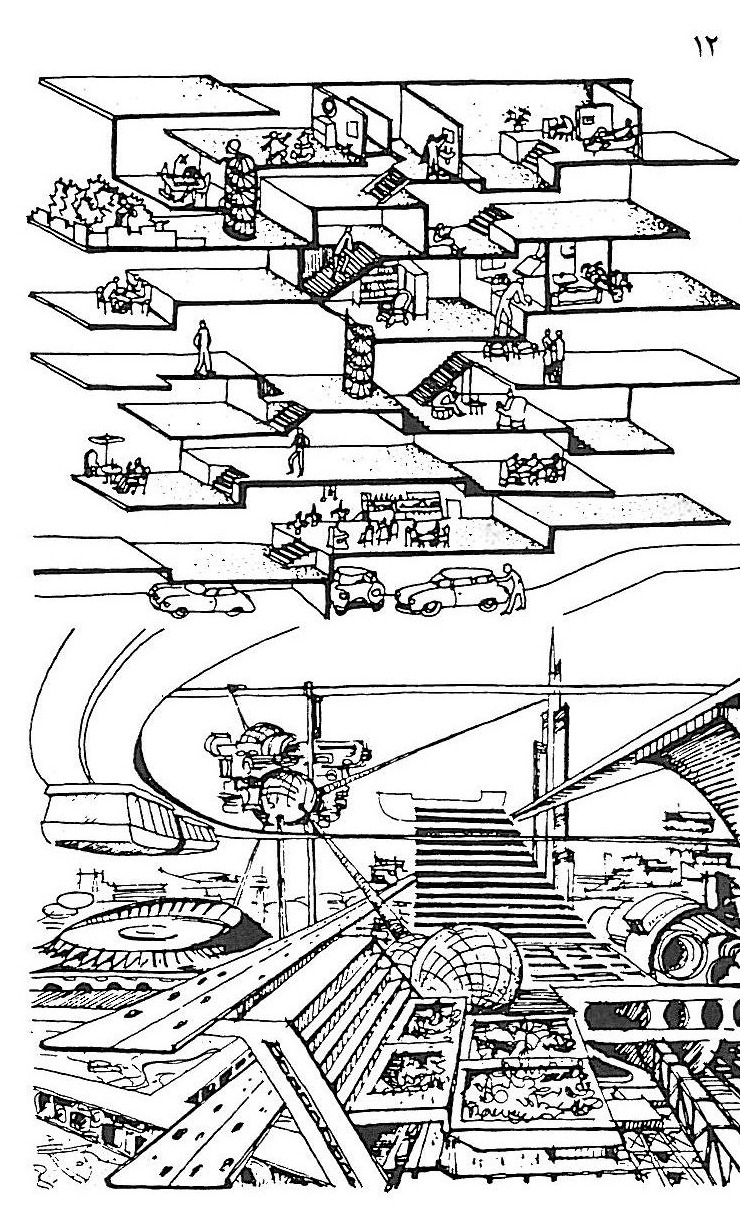 Figure 12 — the link between building, city and landscape