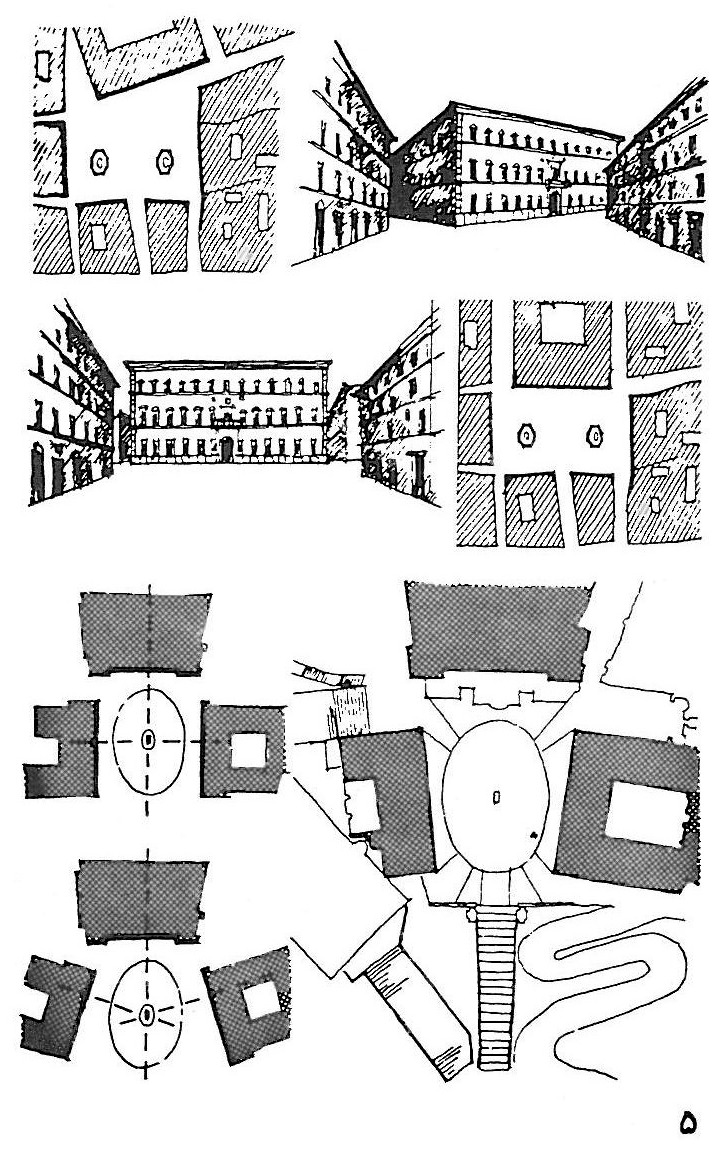Figure 5 — the Palazzo Farnese square