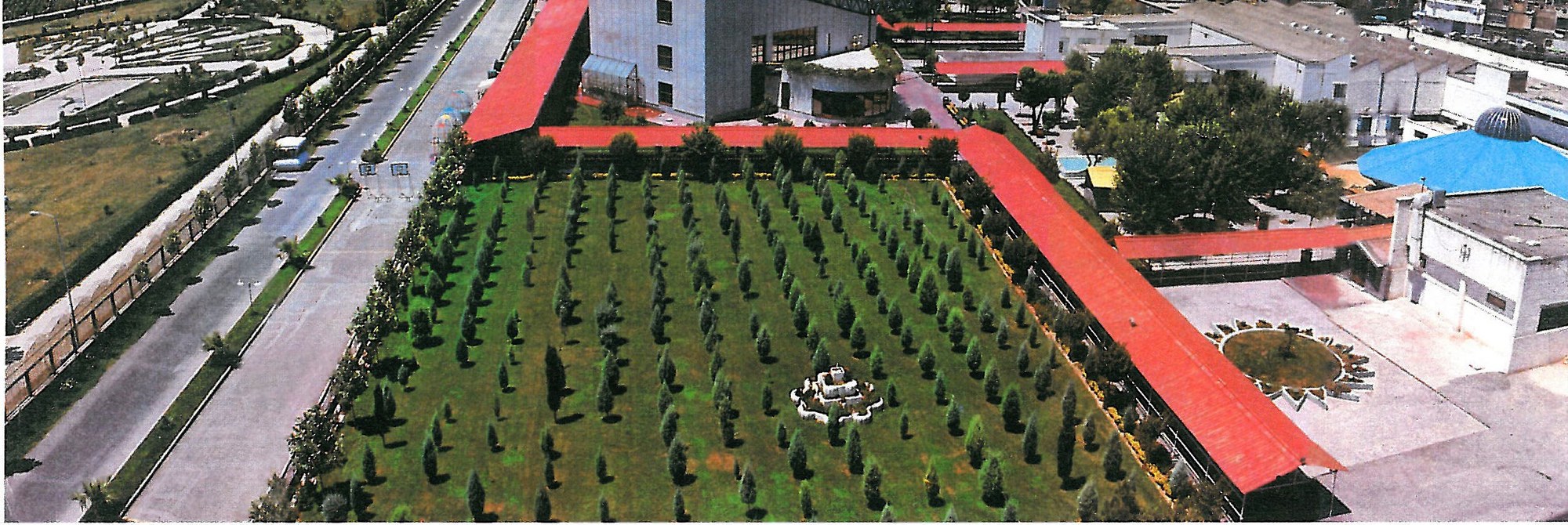 Charlie Chaplin Cinema — aerial view