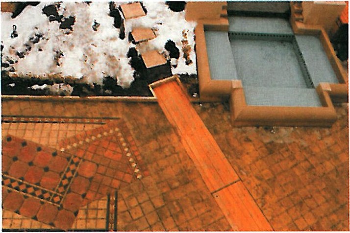 Hashemi's Residence — roof terrace