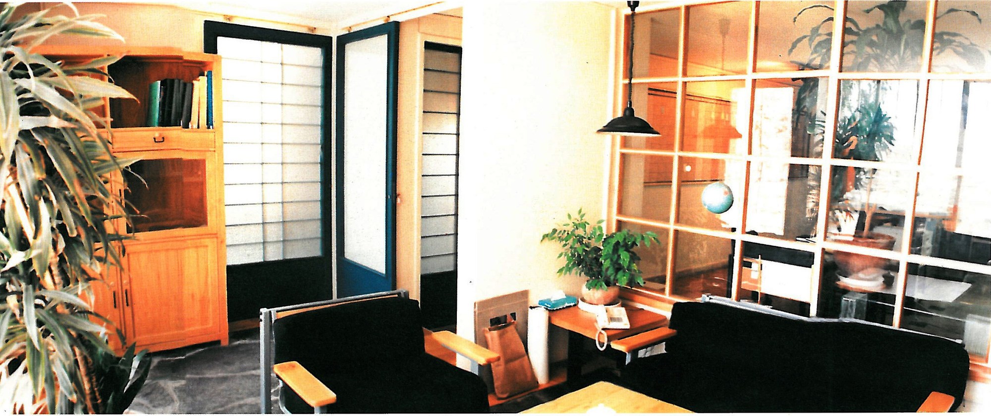 The two storehouse conversions — interior