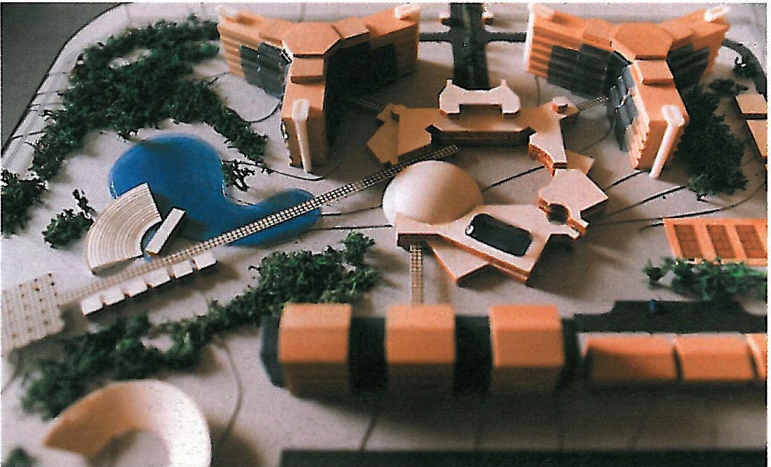 Vakilabad Complex, Mashhad — model
