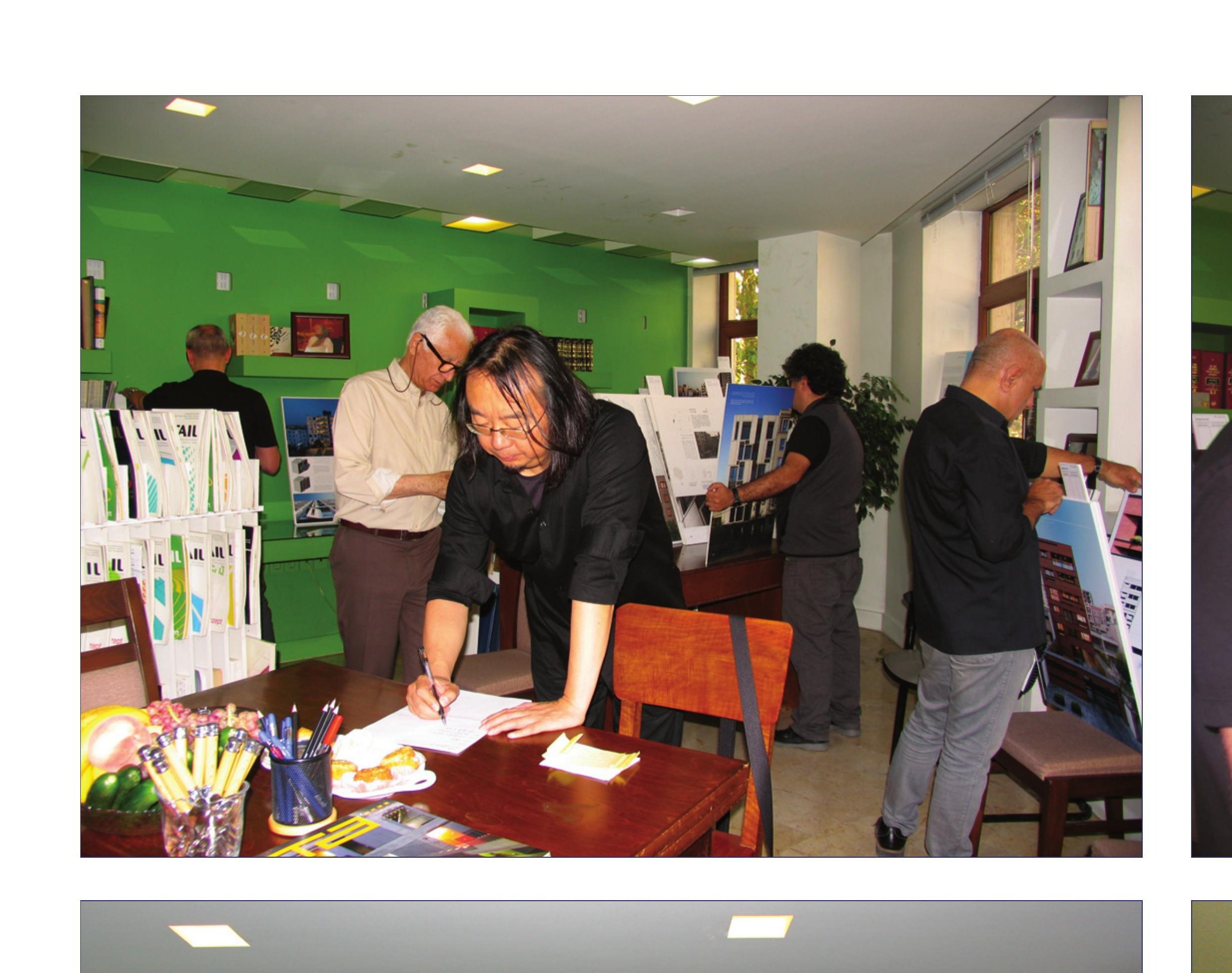 Jury session in Memar Magazine office