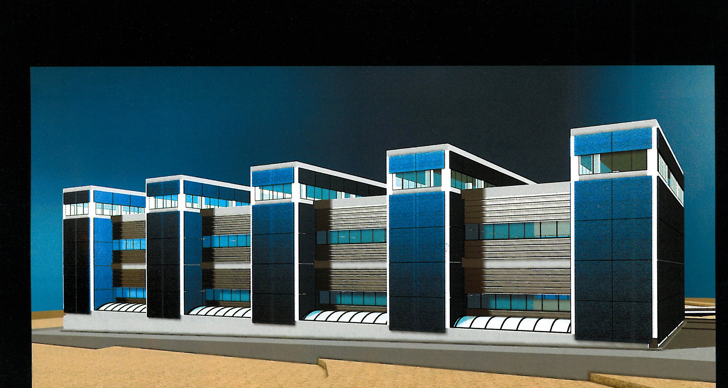 ساختمان کنترل مرکزی کارخانه سیمان بوشهر in بوشهر