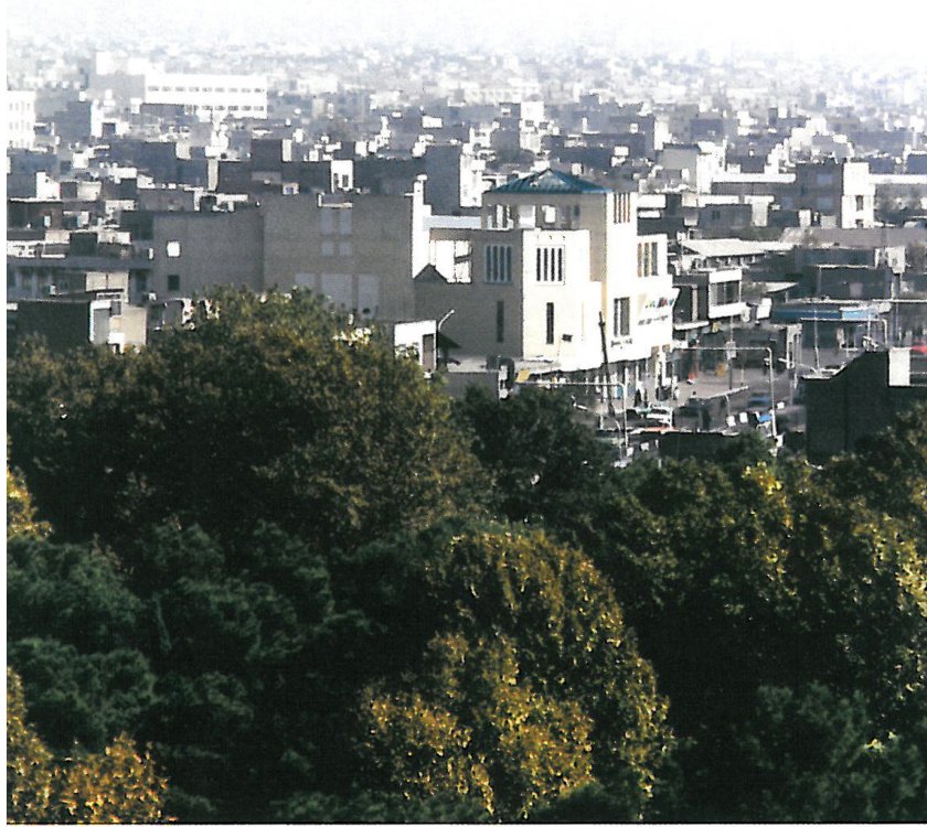 Shahr-e-Ketab — the building within its urban context.
