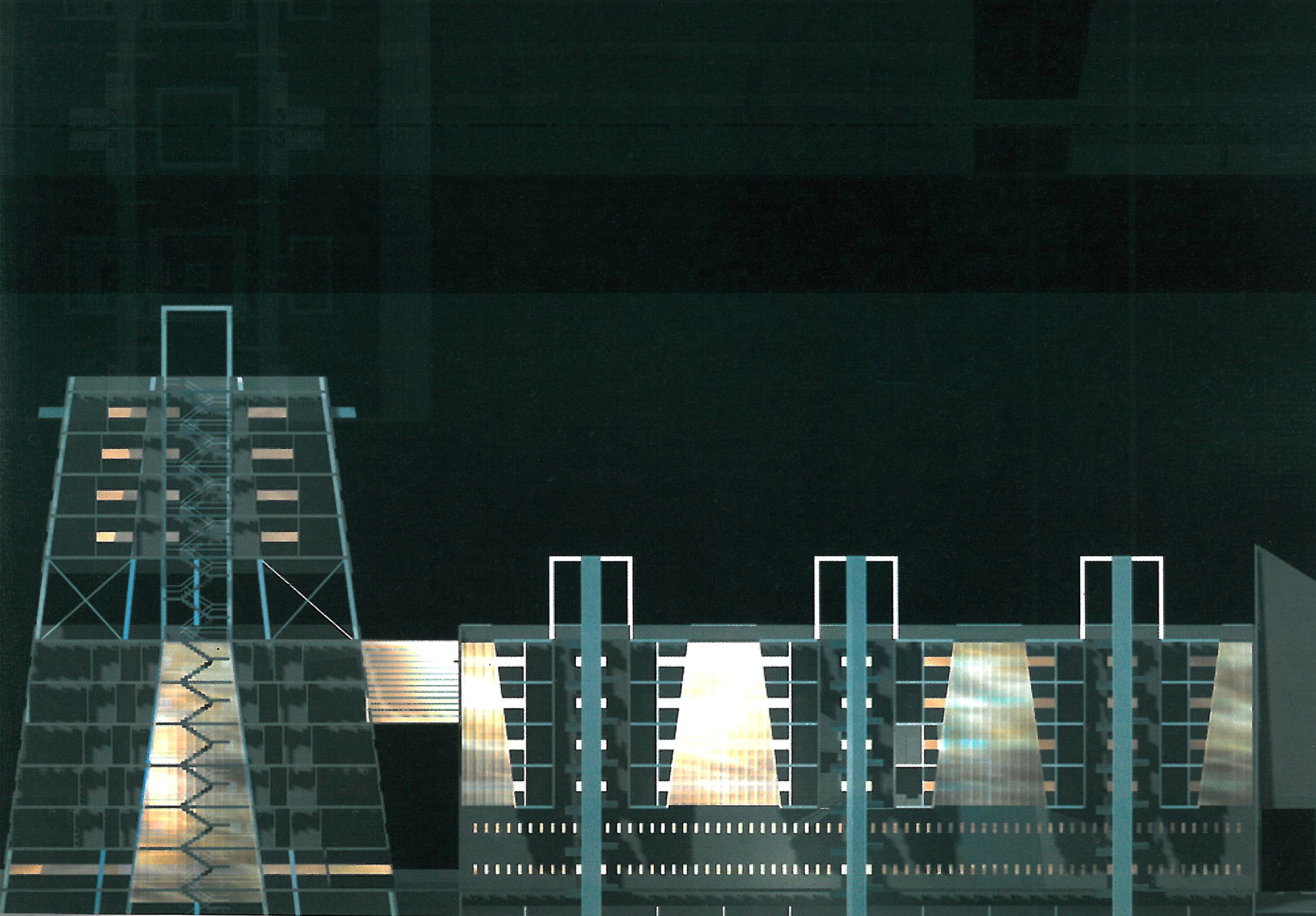 Parliament Representatives Housing Complex in Tehran