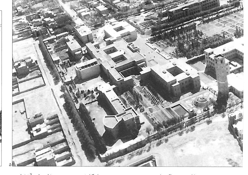 A Qajar-era building in Tehran's historical fabric — contemporary with the design of Qasr-e Firouzeh.