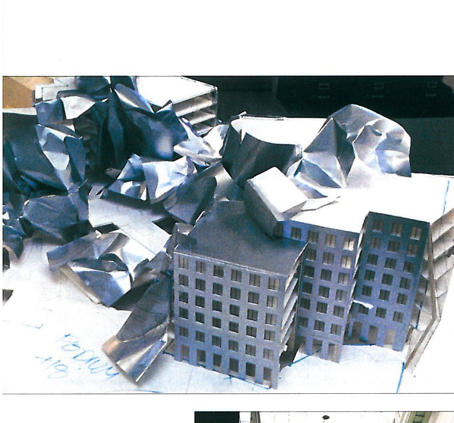 Models from Frank Gehry's 