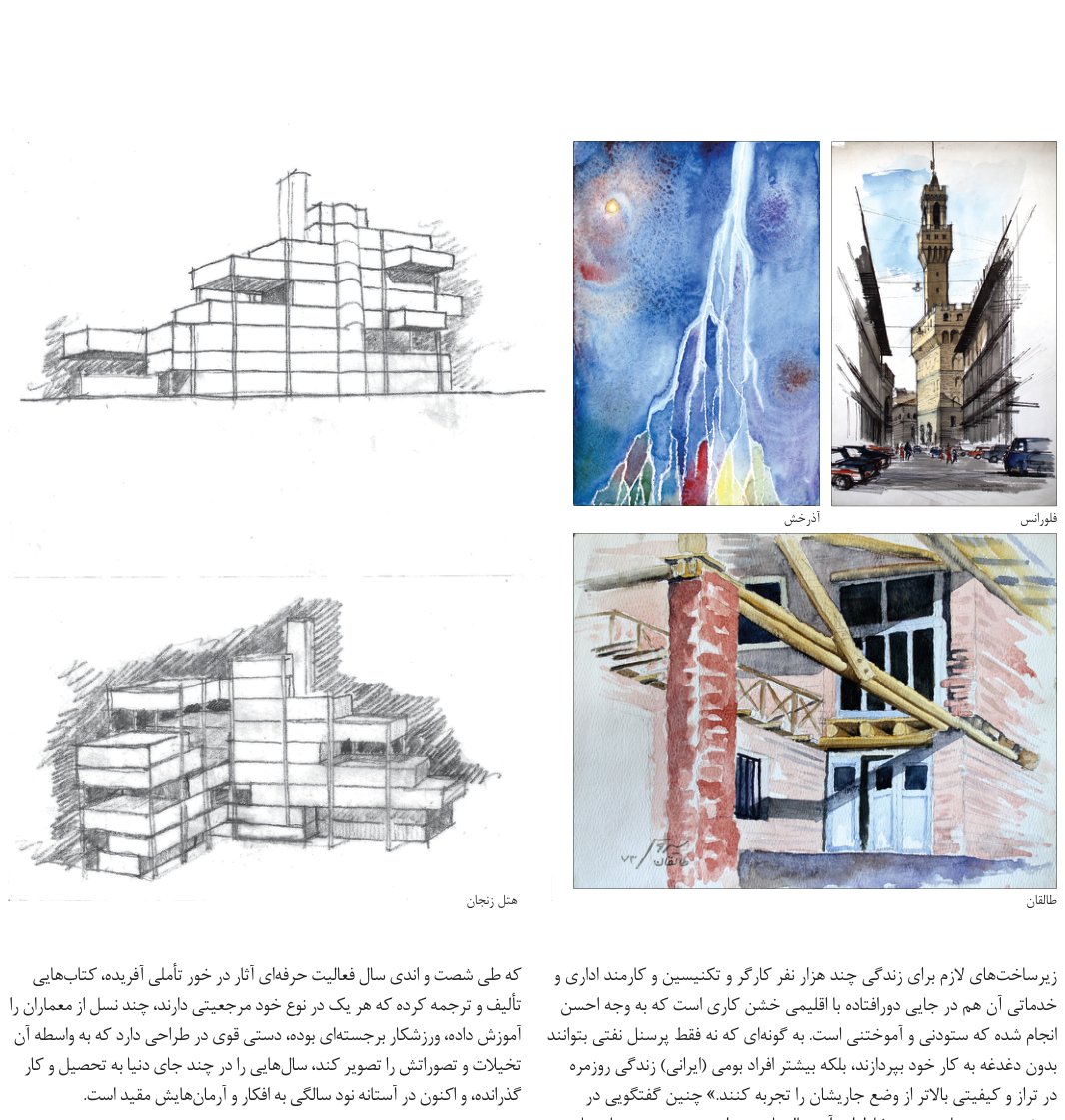 Beginning from Nothing, Architecture Training in Iran