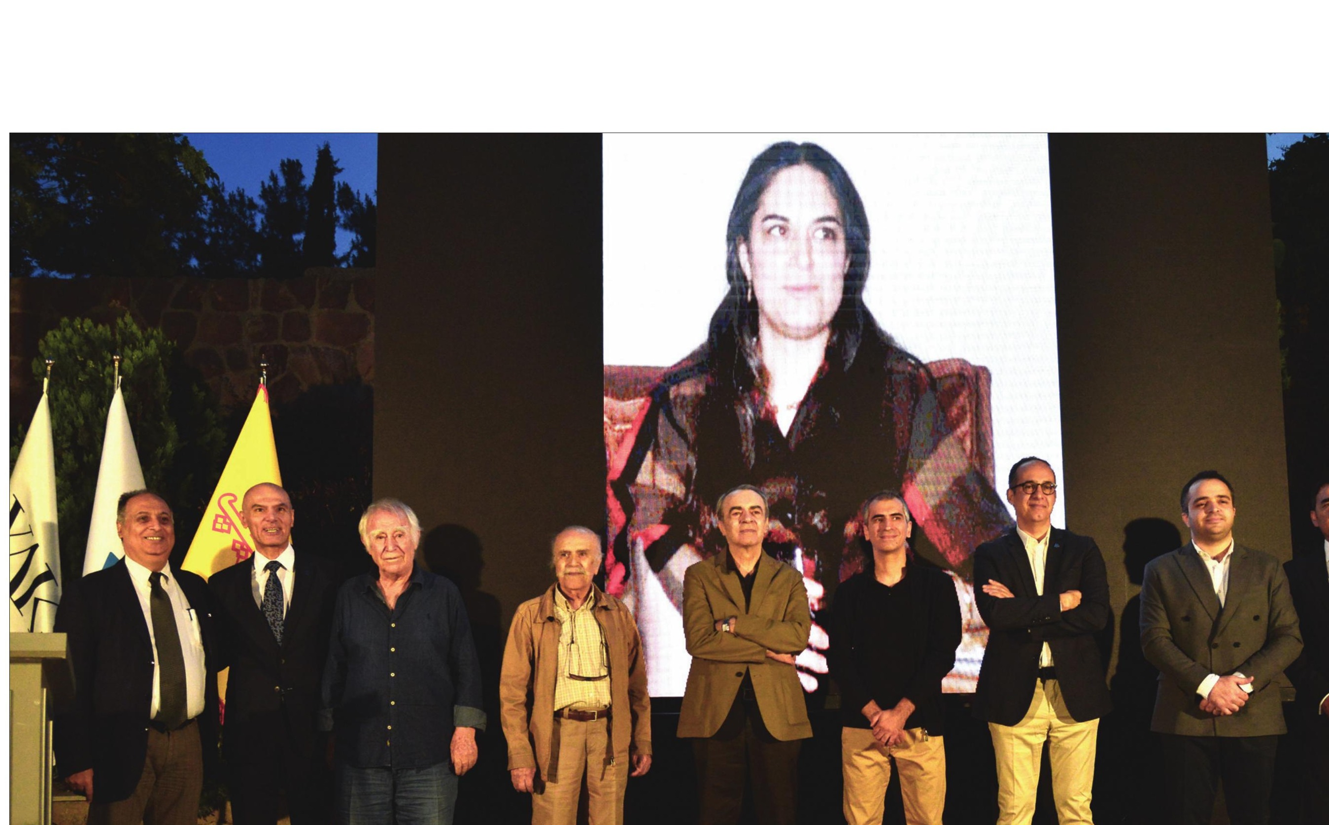22nd Memar Award jury and sponsors on stage