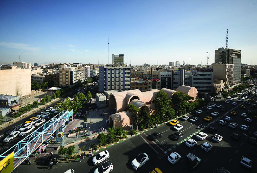 Jahad Metro Station Plaza, Tehran