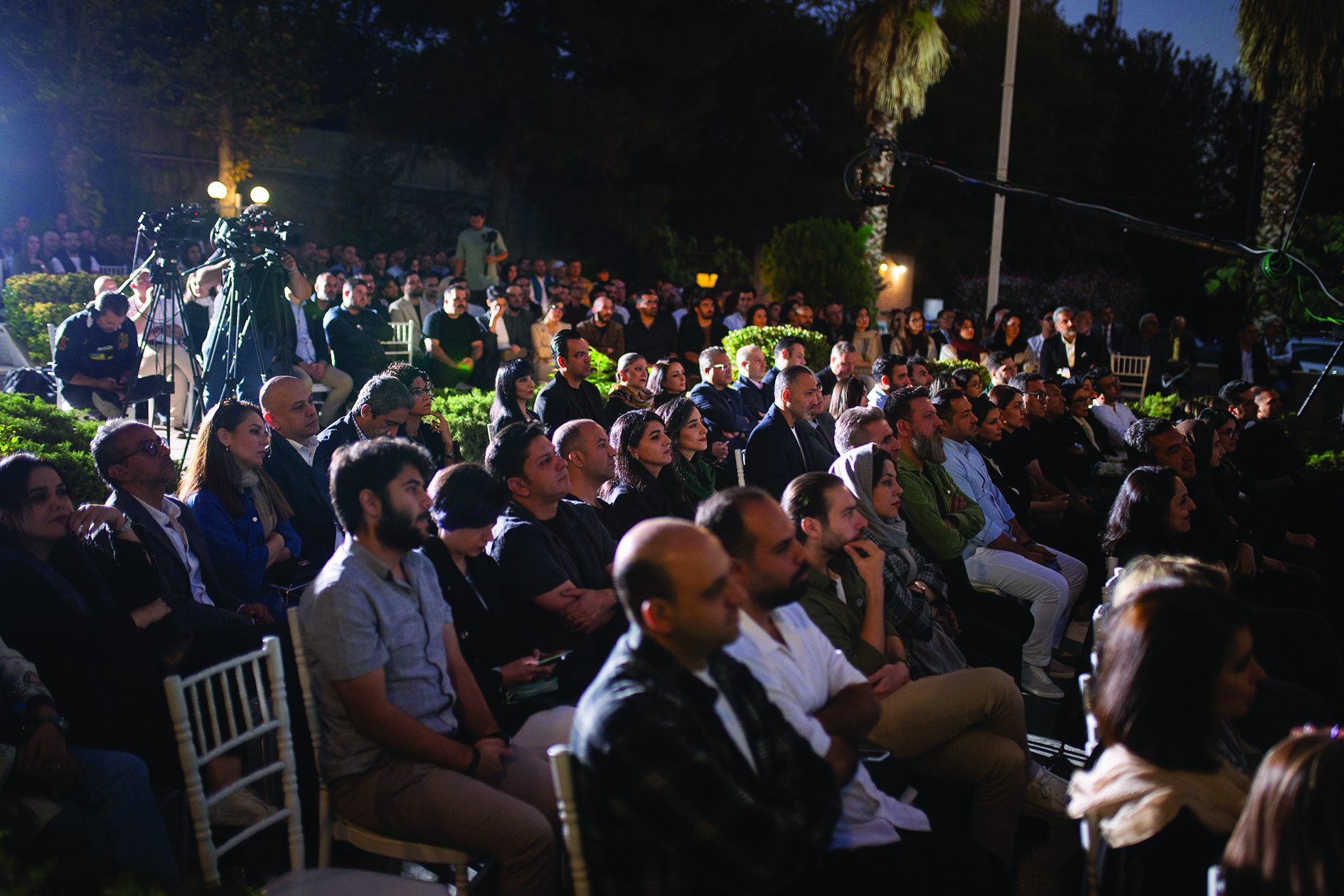 حضار مراسم بیست و چهارمین دوره جایزه معمار، مهر ۱۴۰۳، تهران