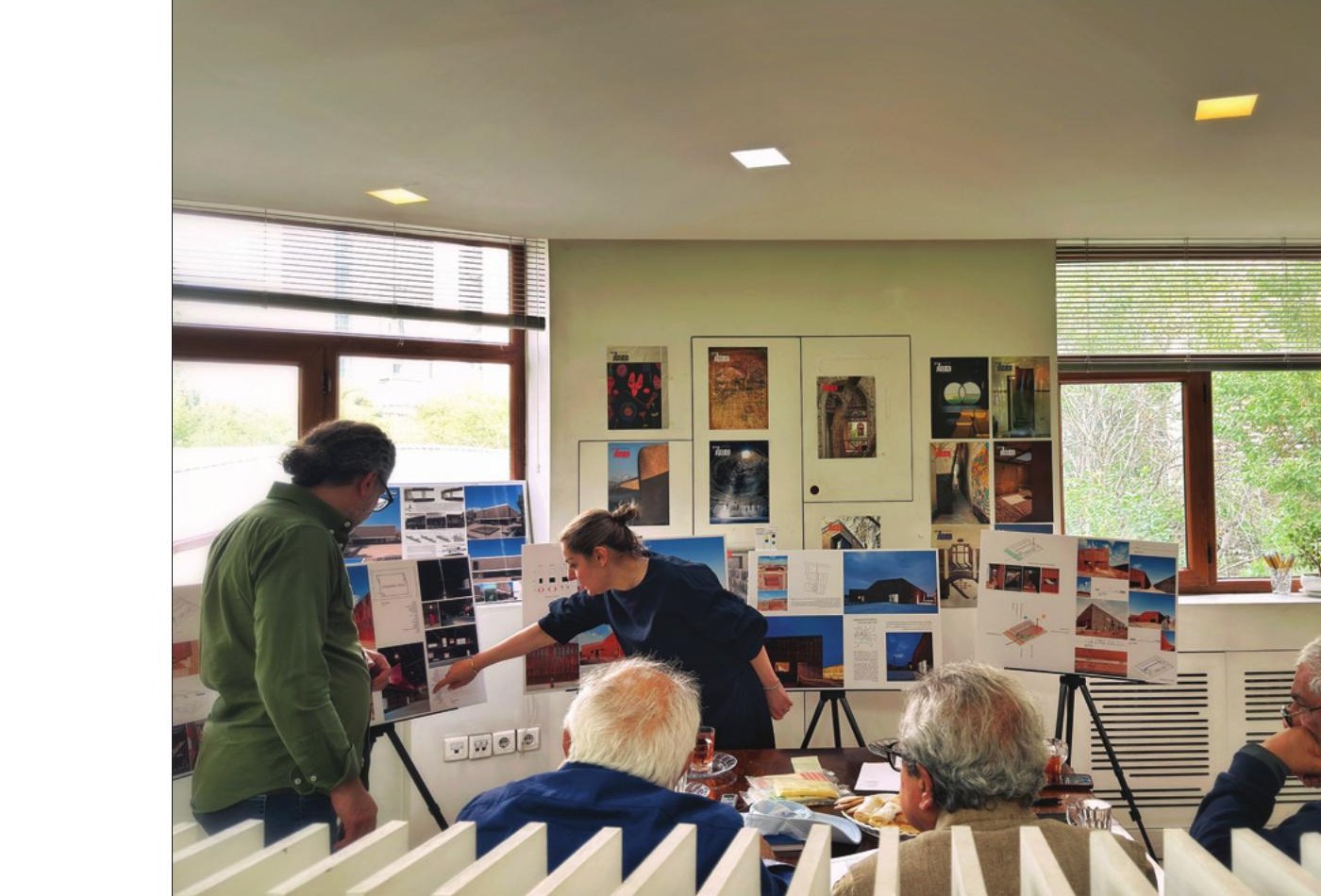 Jury session of the 24th Memar Award — deliberation room