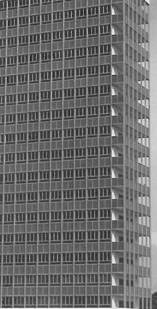 The two Saman 1 Towers, Tehran — façade prefabricated by Prefab-Iran