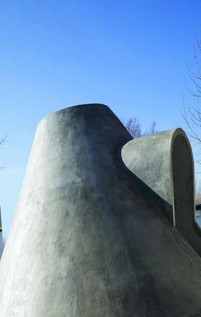 Two Cones and a Reservoir